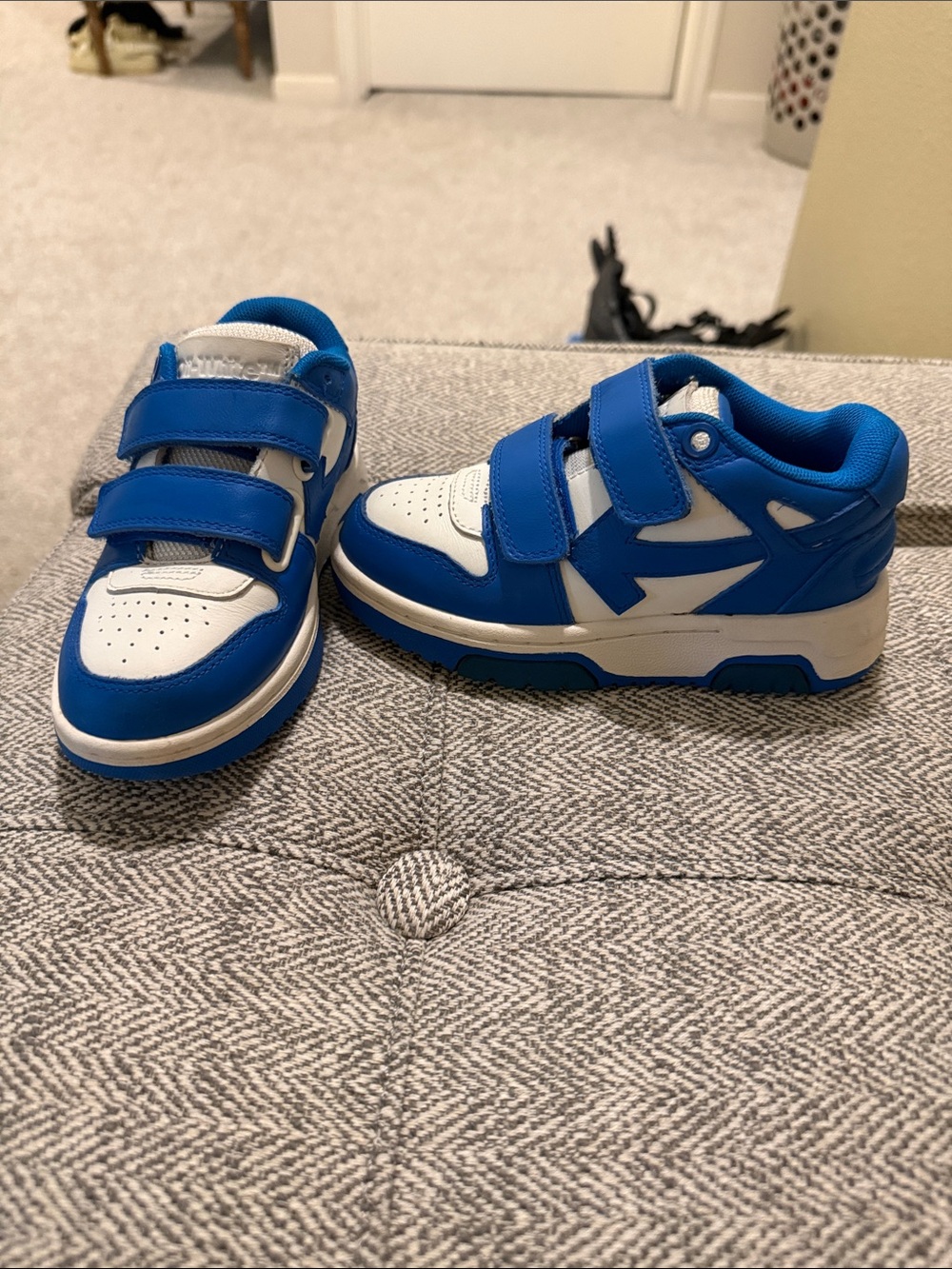 Off white toddler shoes